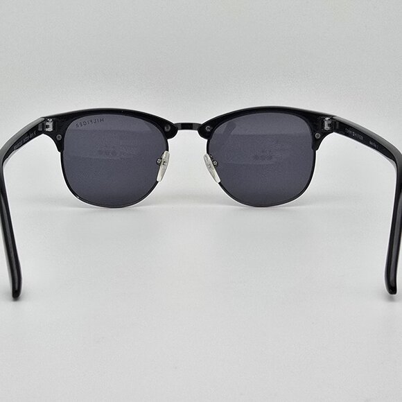 *SOLD*Tommy Hilfiger Bryan MP OU107 Black Frame Grey Lens Sunglasses w Case 50mm - Picture 5 of 15